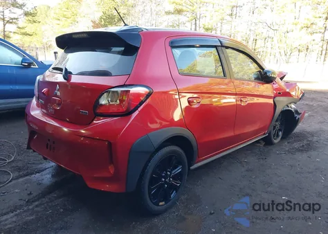 2023 Mitsubishi Mirage Black Edition/Ralliart/Se из США, поврежденный, VIN ML32AWHJ9PH001281